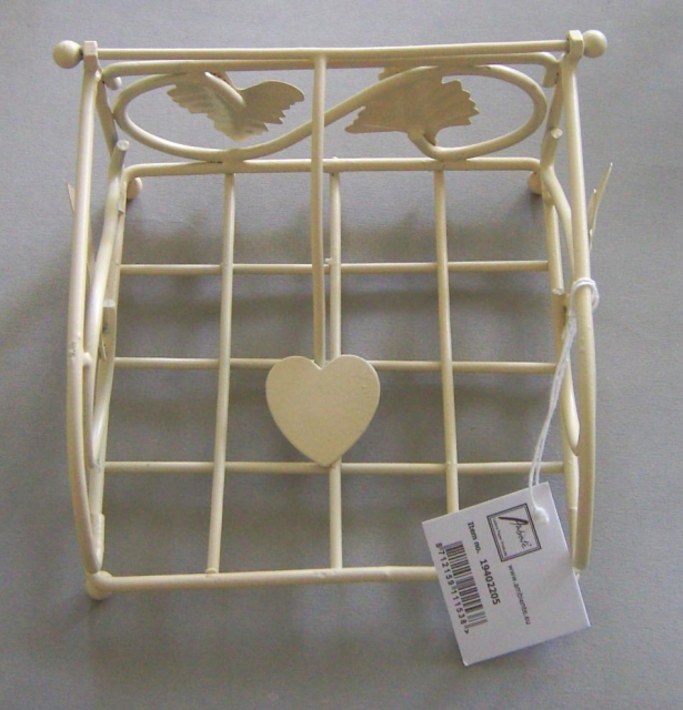 Serviettenhalter für Cocktail Servietten creme