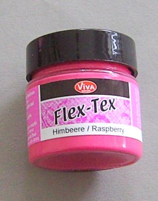 VIVA Decor Textilfarbe Flex-Tex 50 ml himbeere