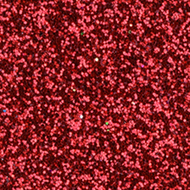 Moosgummiplatte Glitter 200 x 300 x 2 mm rot