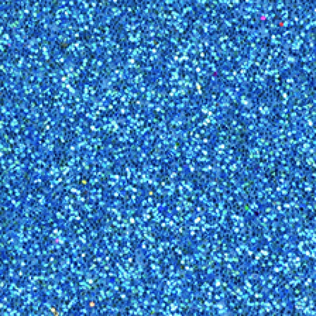 Moosgummiplatte Glitter 200 x 300 x 2 mm hellblau