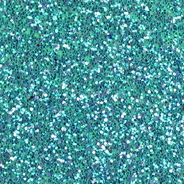 Moosgummiplatte Glitter 200 x 300 x 2 mm türkis