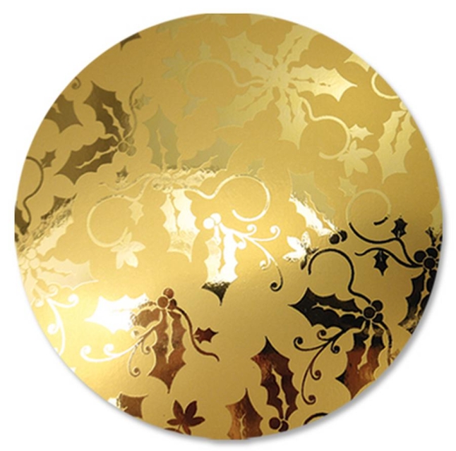 Mirri Christmas - Karton 270 gr Holly Shimmer Rich Gold