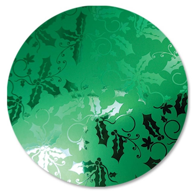 Mirri Christmas - Karton 270 gr Holly Shimmer Emerald Green