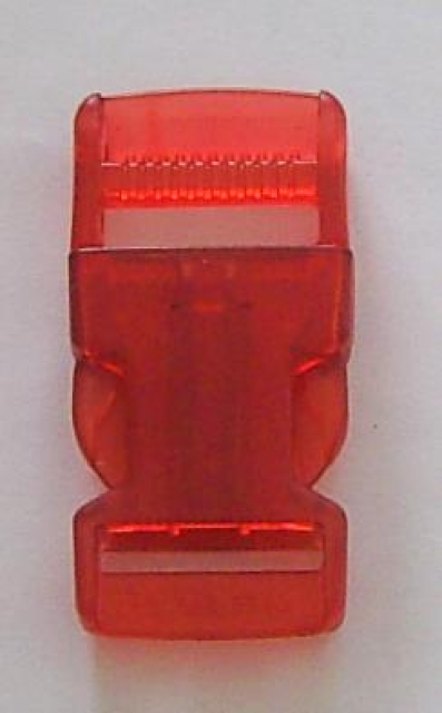 UNION Knopf Steckschnalle 25 mm rot