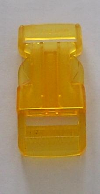 UNION Knopf Steckschnalle 25 mm gelb