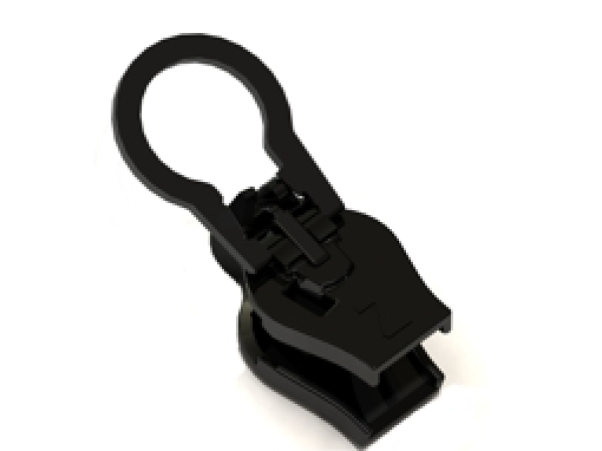 ZlideOn Ersatzschieber für Reißverschlüsse 8A Metal black
