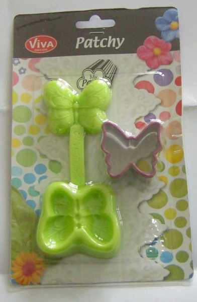 VIVA Decor Patchy Schmetterling mit Ausstanzer