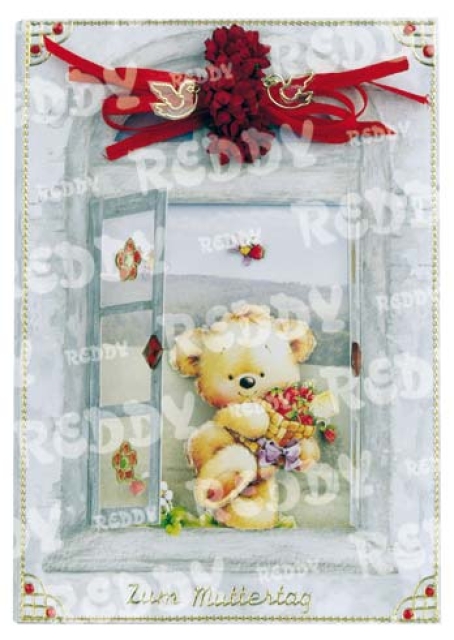 Reddy Cards Fensterkarten farbig