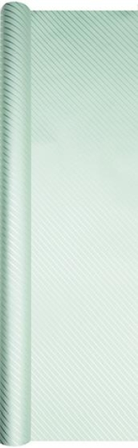 Home Fashion Geschenkpapier Metallic Streifen hellgrün 70 x 200 cm