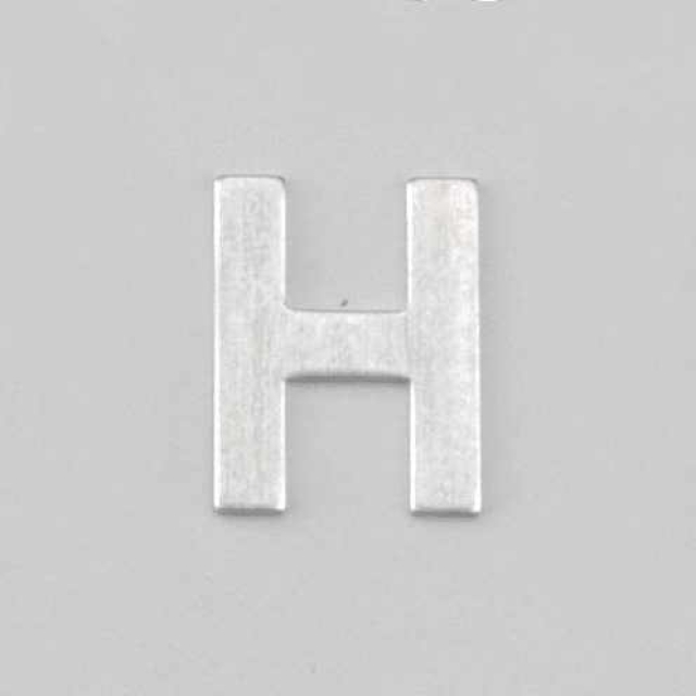 Collagen für Efcolor Buchstabe H Alu h 15 mm 8 Stück