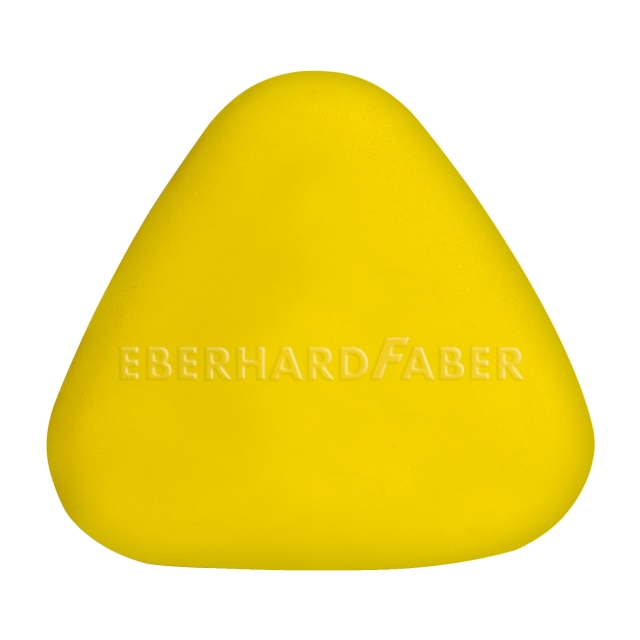 Eberhard Faber Radierer dreifeckig gelb