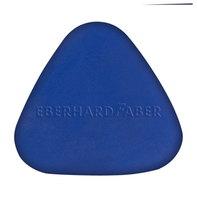 Eberhard Faber Radierer dreifeckig blau