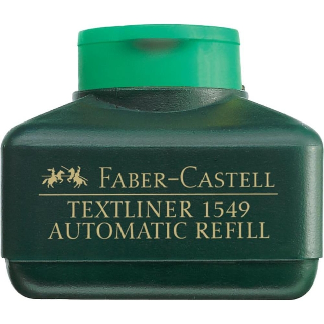 Faber-Castell Refill Textliner 1549 grün 30 ml