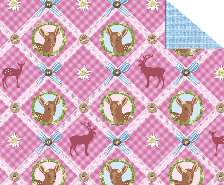 Bastelblock Alpenchic