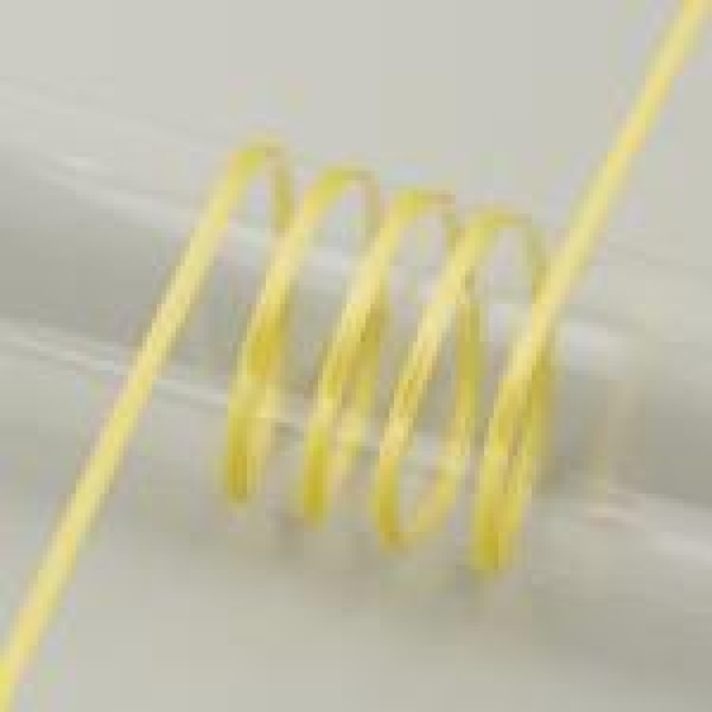 Satinband 3 mm pro Meter zitrone