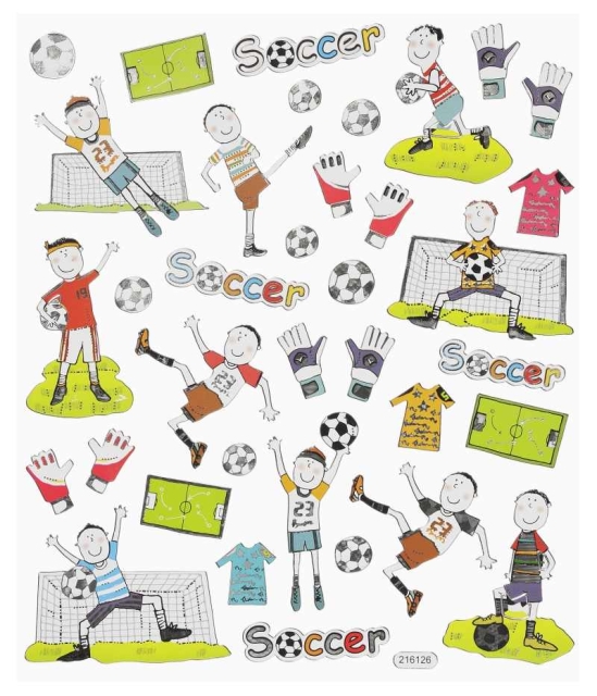 Hobbyfun Design Sticker Fußball II