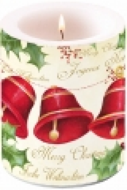 Ambiente 12 x 10 cm Kerze Three Bells