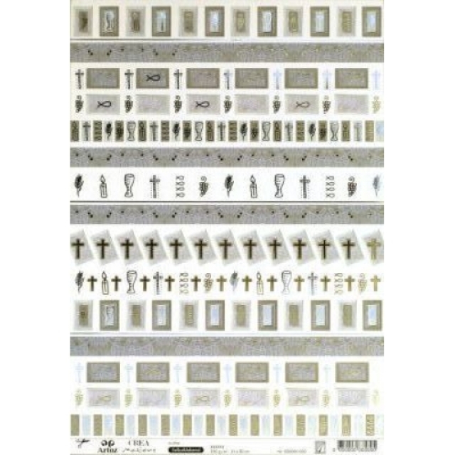 Artoz Kreativpapier Creamotion Kommunion, Konfirmation