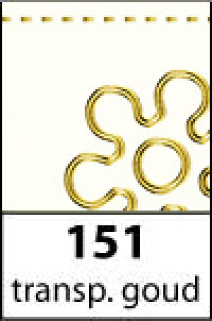 Stickerbogen Hintergrund transparent gold