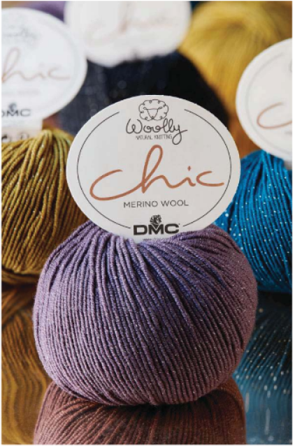 DMC Wooly chic 50 Gramm coral