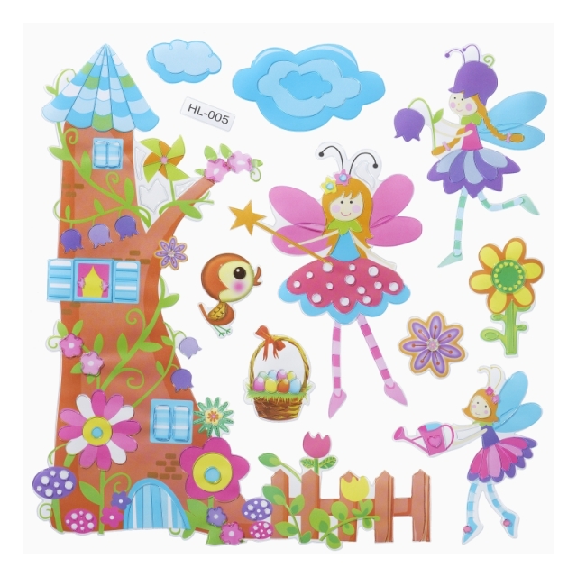 Hobbyfun 2D-Sticker aus Folie XXL Elfen