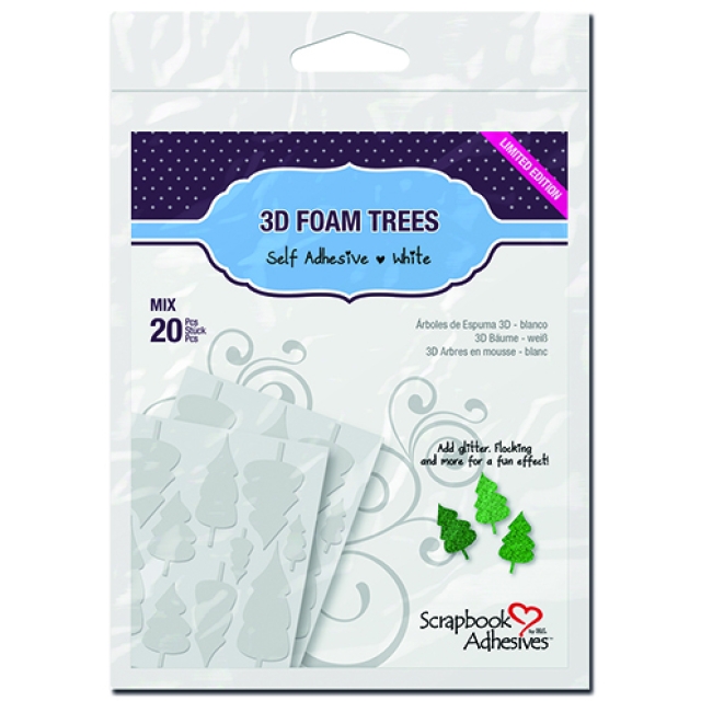 Srapbook Adhesives 3D-Schaum Pads Bäume