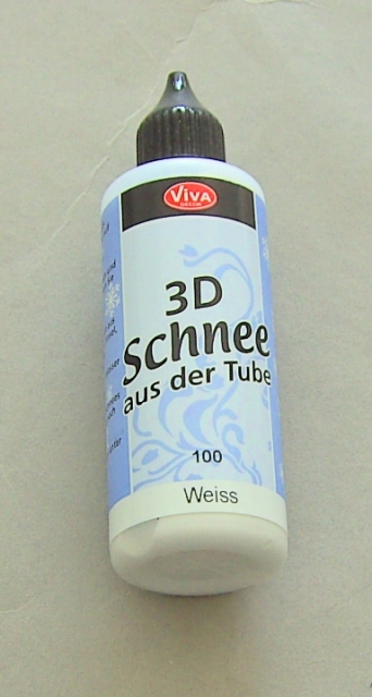 VIVA 3D Schnee aus der Tube 82 ml weiss