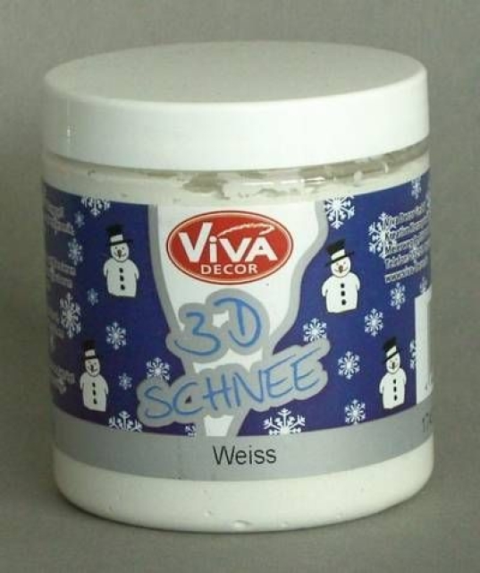 VIVA 3D Schnee 250 ml weiss