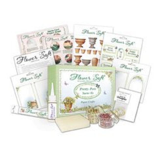Flower Soft Starter Set "Pretty Pots"