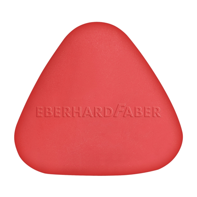 Eberhard Faber Radierer dreifeckig rot