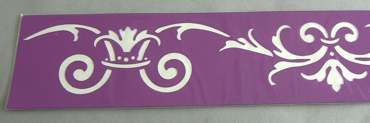 Brico Schablone Royales Dekor 11 x 70 cm