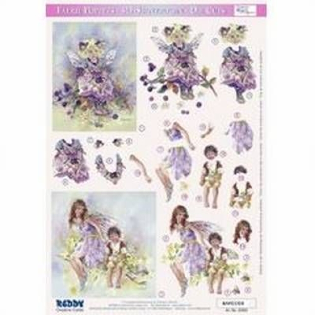 3 D Stanzbogen Fairie Poppets