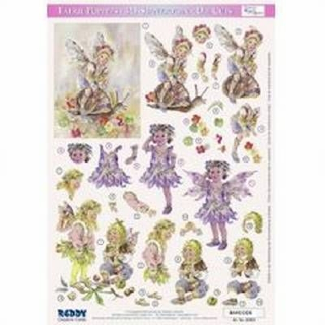 3 D Stanzbogen Fairie Poppets