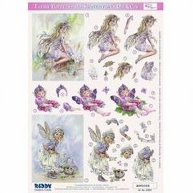 3 D Stanzbogen Fairie Poppets