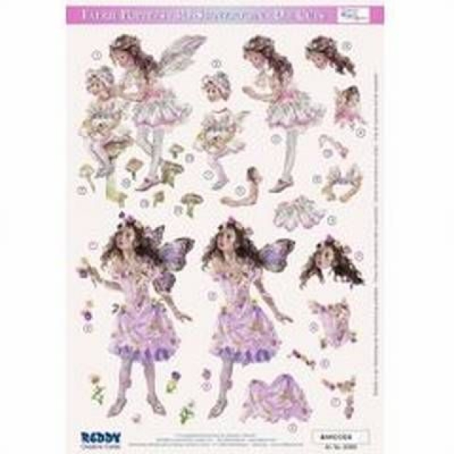 3 D Stanzbogen Fairie Poppets