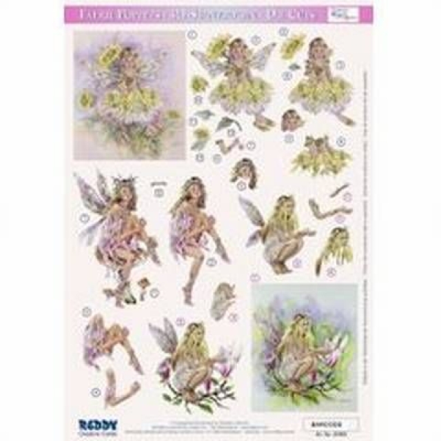 3 D Stanzbogen Fairie Poppets
