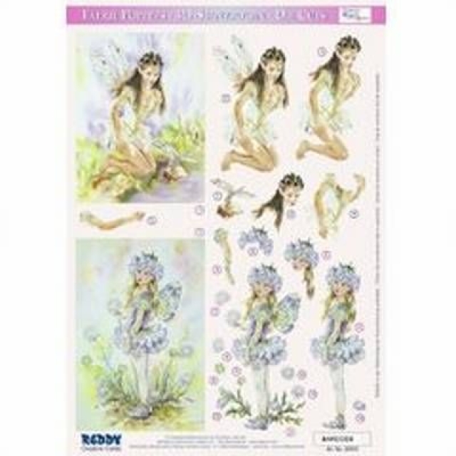 3 D Stanzbogen Fairie Poppets