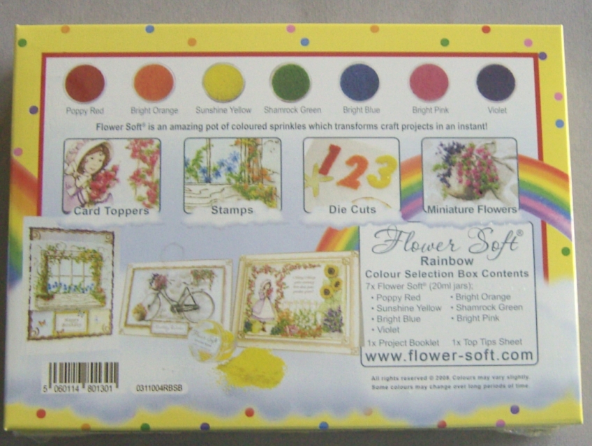 Flower Soft Sortiment "Rainbow Colour" Selection