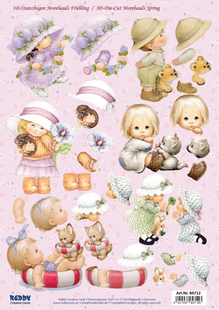 Reddy Cards Stanzbogen Moreheads Frühling 1