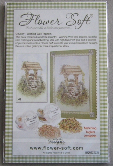 Kartenaufleger 11 x 15 cm 6 Sück Brunnen