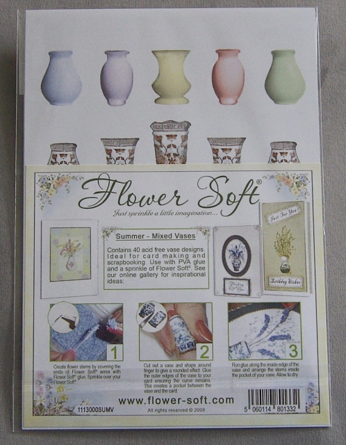 Reddy Cards Flower Soft Porzellanvasen 40 Stück