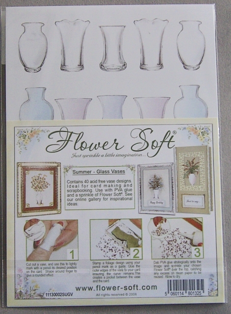 Reddy Cards Flower Soft Glasvasen 40 Stück