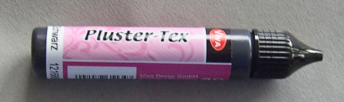 VIVA Decor Plustertex Farbe 25 ml schwarz