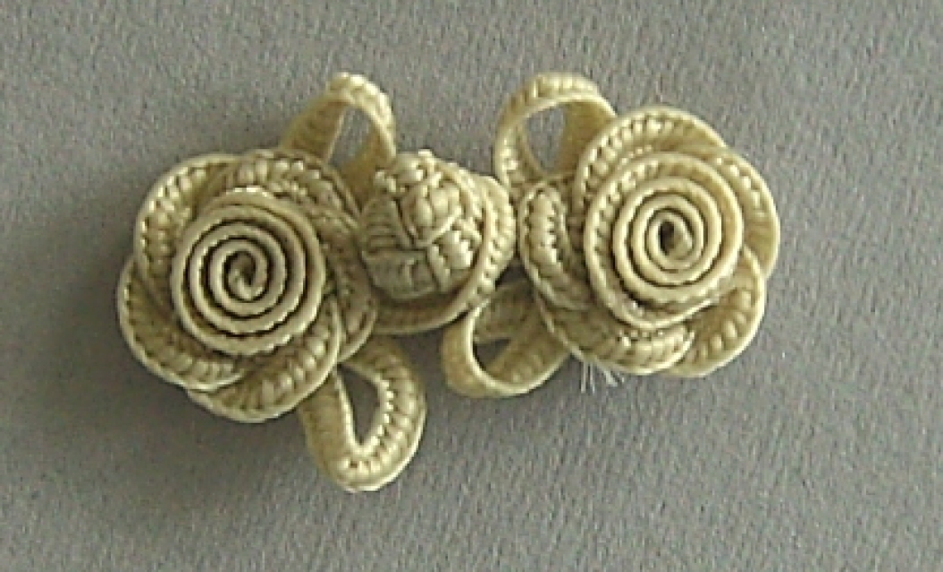 Posamentenverschluß beige