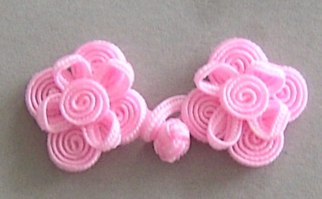Posamentenverschluß rosa