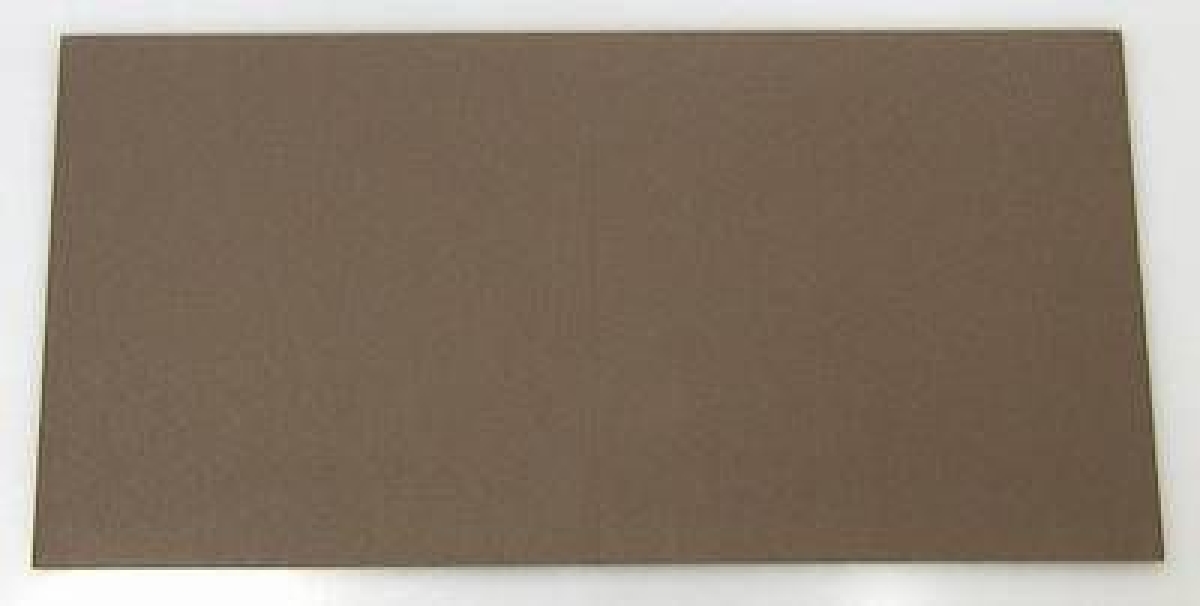 Quadratische Doppelkarte 125 x 125 mm dunkelbraun Mosaik