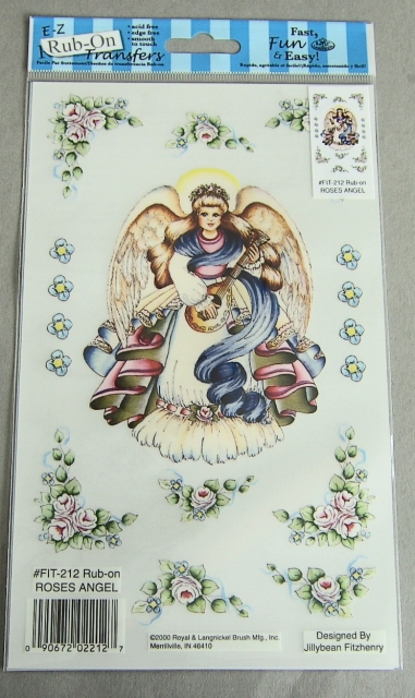 RUBBELBILDER Roses Angel