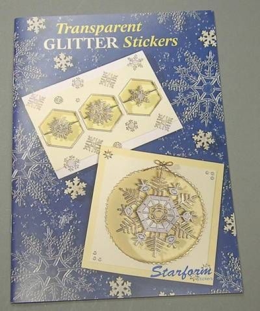 Buch Transparent Glitter Stickers I