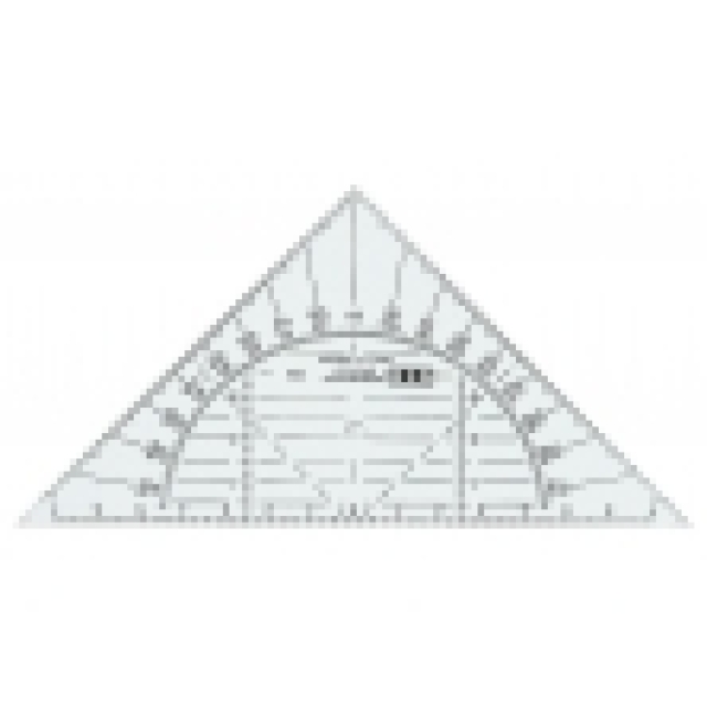 M+R Geometriedreieck 16 cm M+R