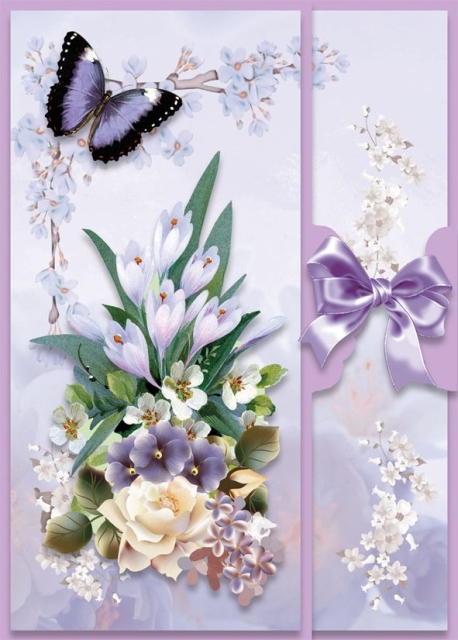 Reddy Cards Bastelmappe Rosenpracht
